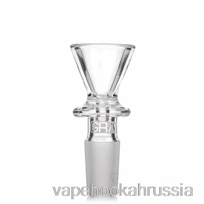 Vape Russia Grav 14 мм чаша-воронка прозрачная